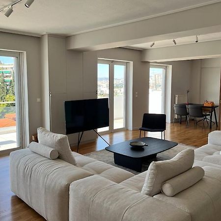 Ferienwohnung Pratinou Penthouse Athen Exterior foto