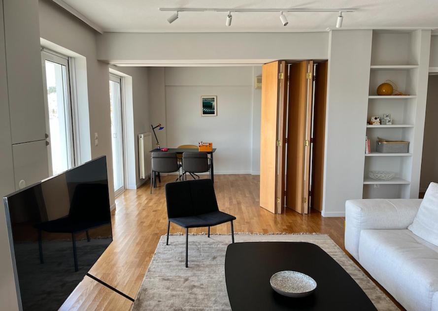 Ferienwohnung Pratinou Penthouse Athen Exterior foto