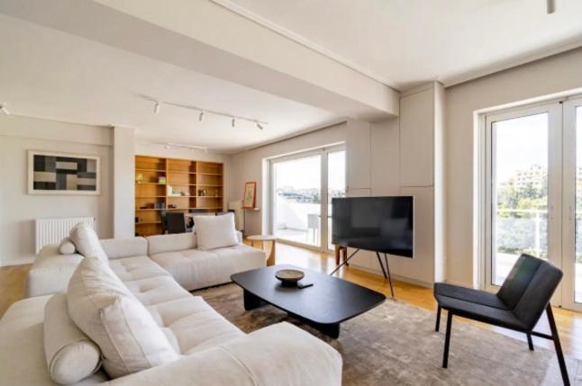 Ferienwohnung Pratinou Penthouse Athen Exterior foto